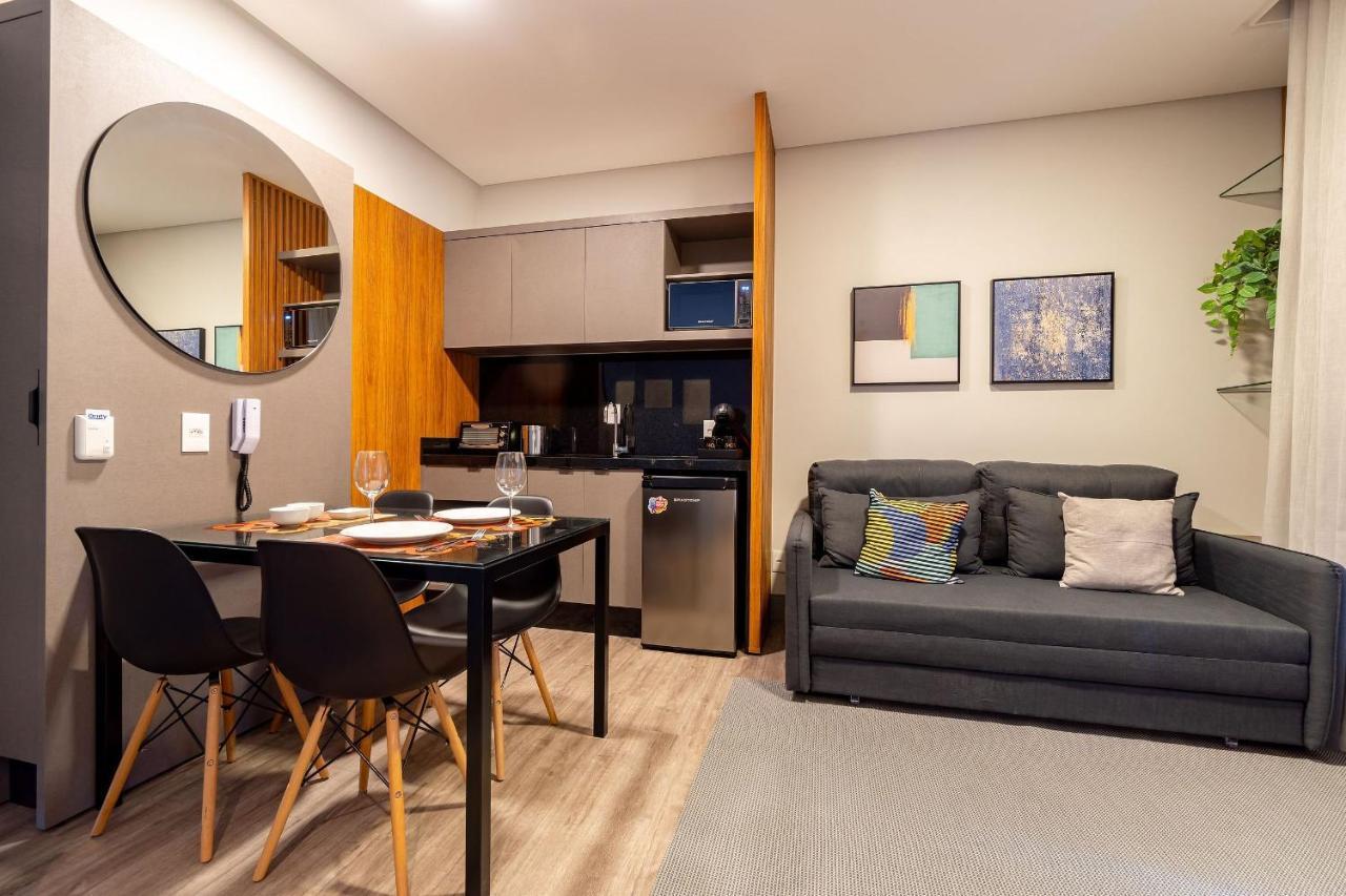 AION suítes 103 - Compacto e luxuoso Loft - Rooftop com piscina e academia - À poucos passos da praia Bombinhas Exterior foto