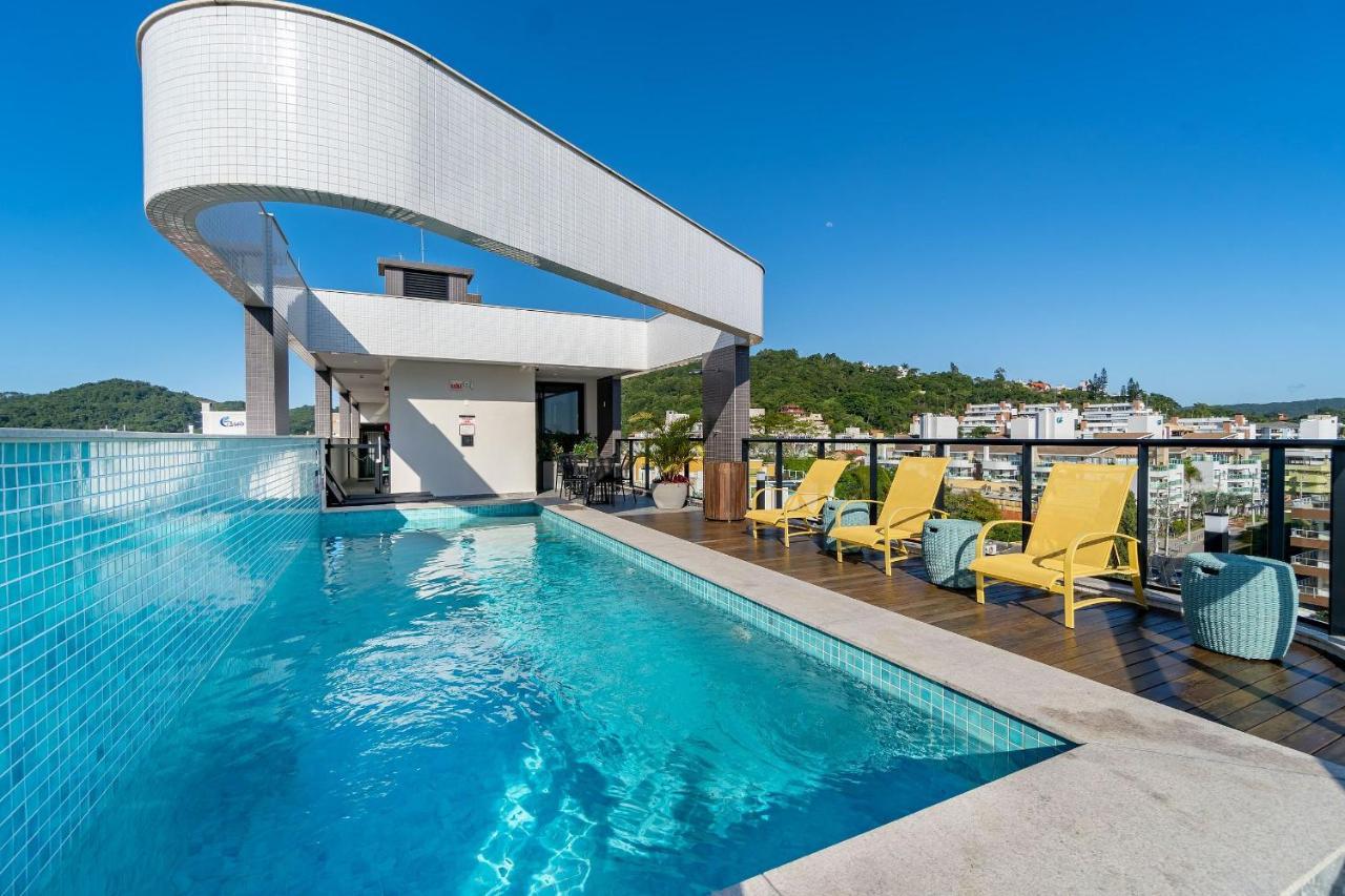 AION suítes 103 - Compacto e luxuoso Loft - Rooftop com piscina e academia - À poucos passos da praia Bombinhas Exterior foto